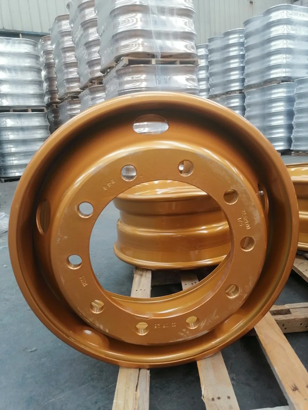 Polished Forged Aluminum Wheel 22.5X14.00